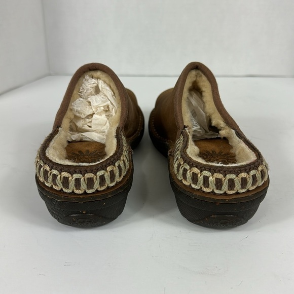 UGG KOHALA Nubuck Shearling Lined Clogs Women's US5 Brown Suede - Picture 4 of 15